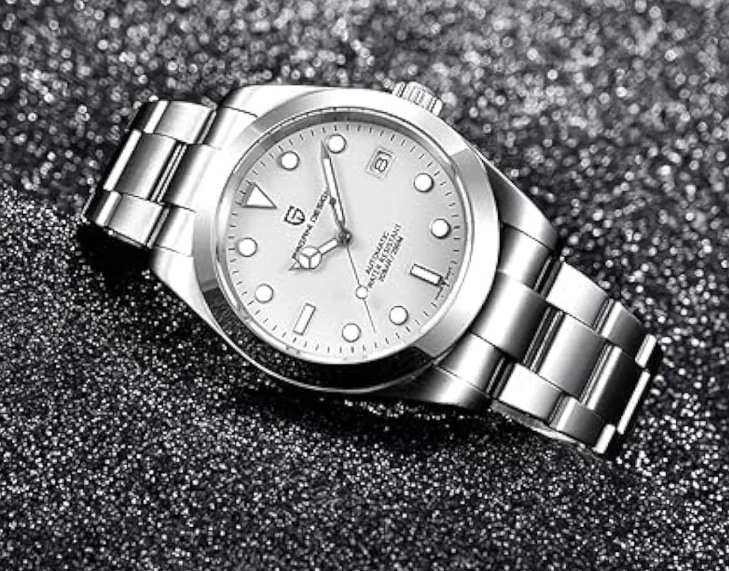 #1383 Pagani Design Watches for Men Automatic Diver Watch Sapphire Glass Stainless Steel 40MM Waterproof Wrist Watch