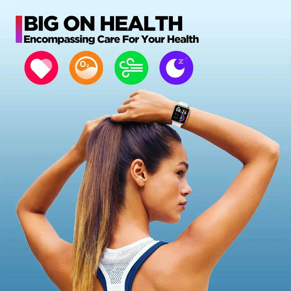 1.86 Inch Colour Display Smart Watch With Voice Calling