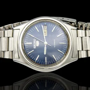 1985 SEIKO 5 Automatic Watch Day/Date Indicator