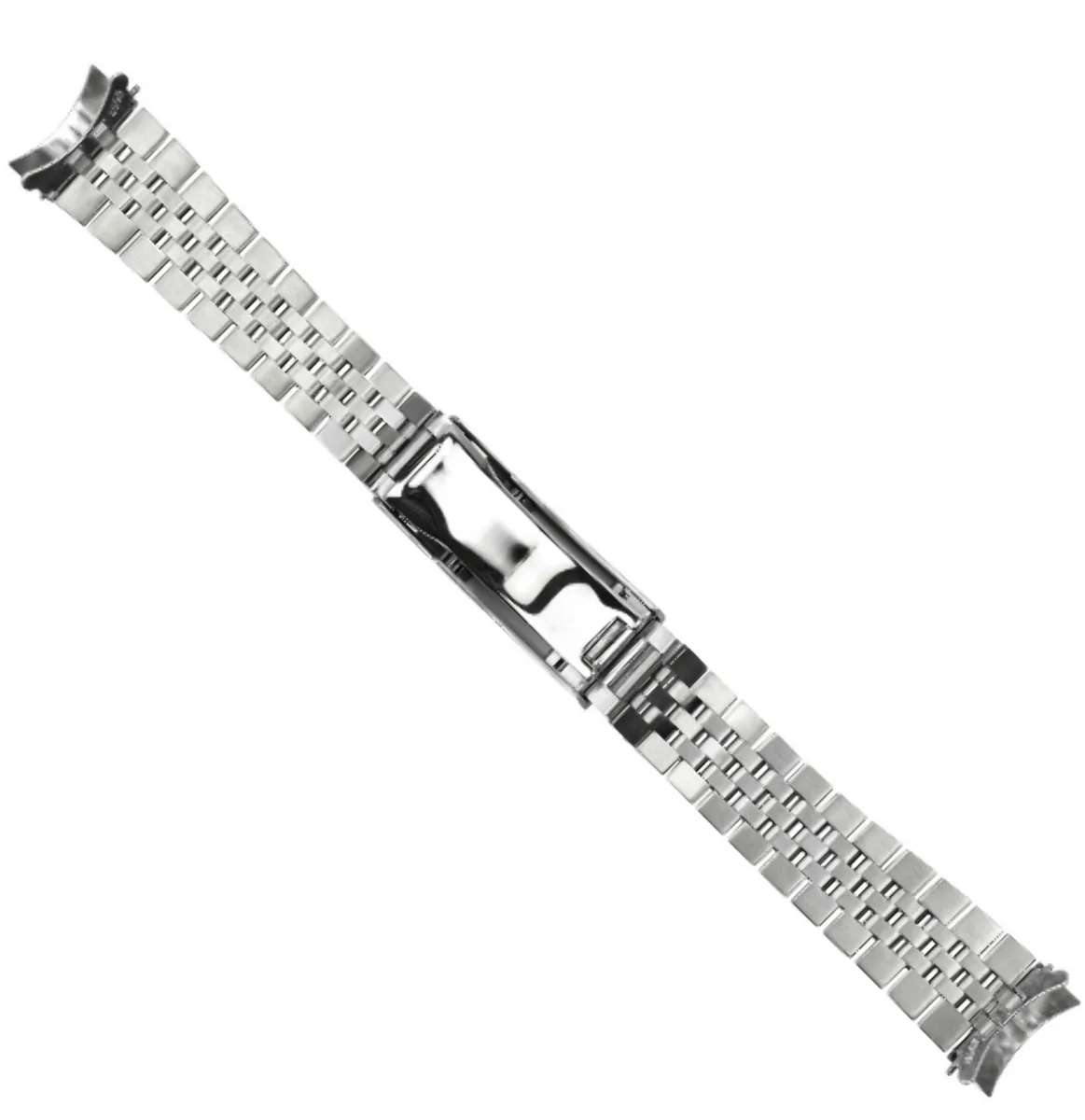 19MM JUBILEE WATCH BAND FOR 34MM ROLEX 1500 1505 1550 AIRKING 14010M GLIDE LOCK