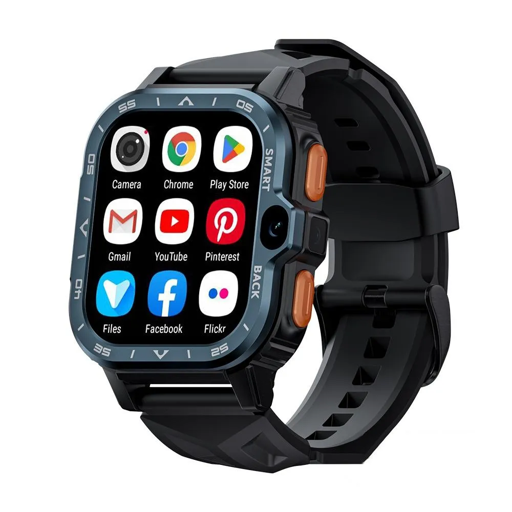 2.02 Inch Android 8.1 Full Network Wifi Card Bluetooth Smart Watch