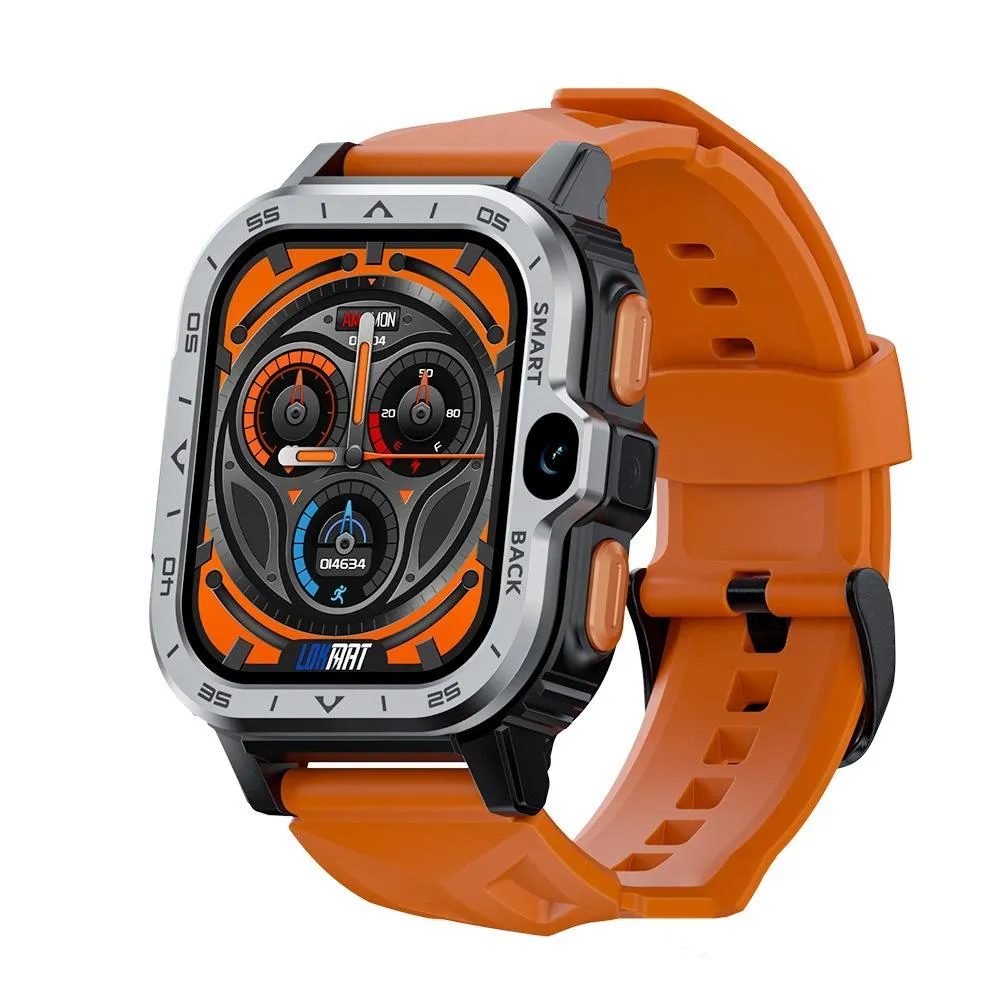 2.02 Inch Android 8.1 Full Network Wifi Card Bluetooth Smart Watch