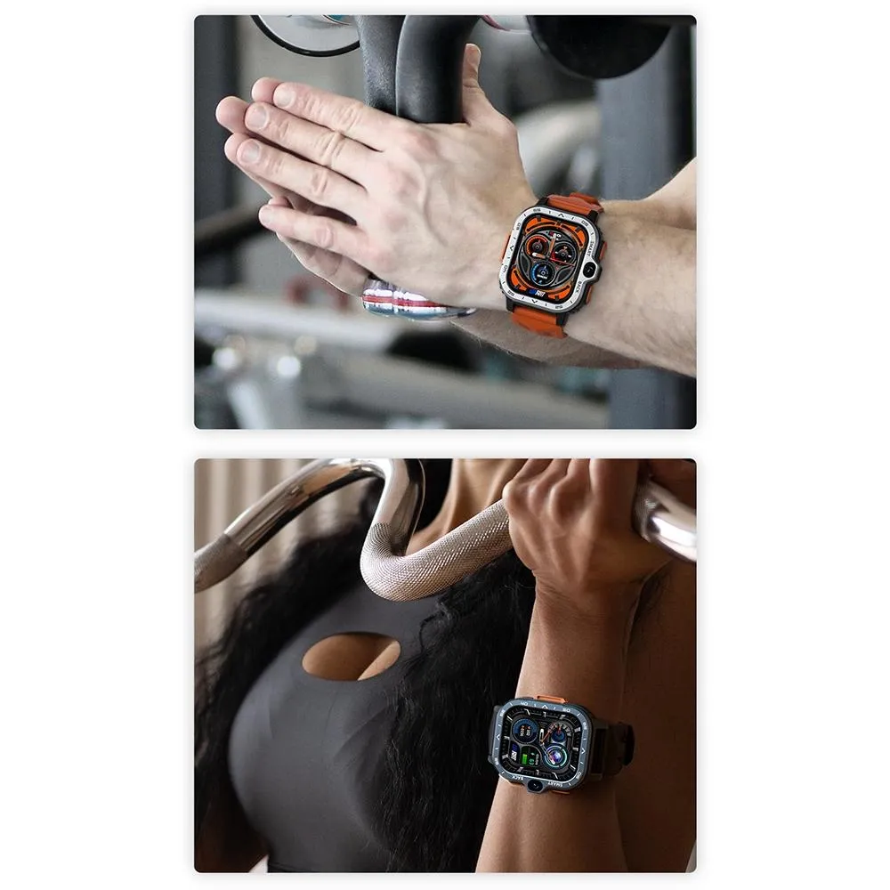 2.02 Inch Android 8.1 Full Network Wifi Card Bluetooth Smart Watch