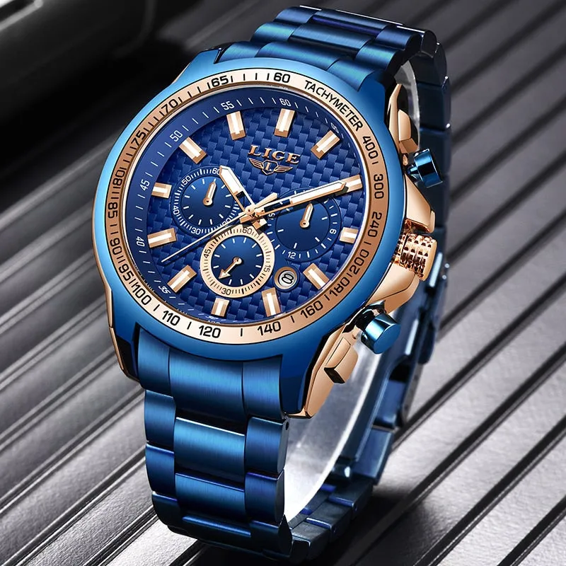 2020 New Fashion Blue Watch,Mens Watches