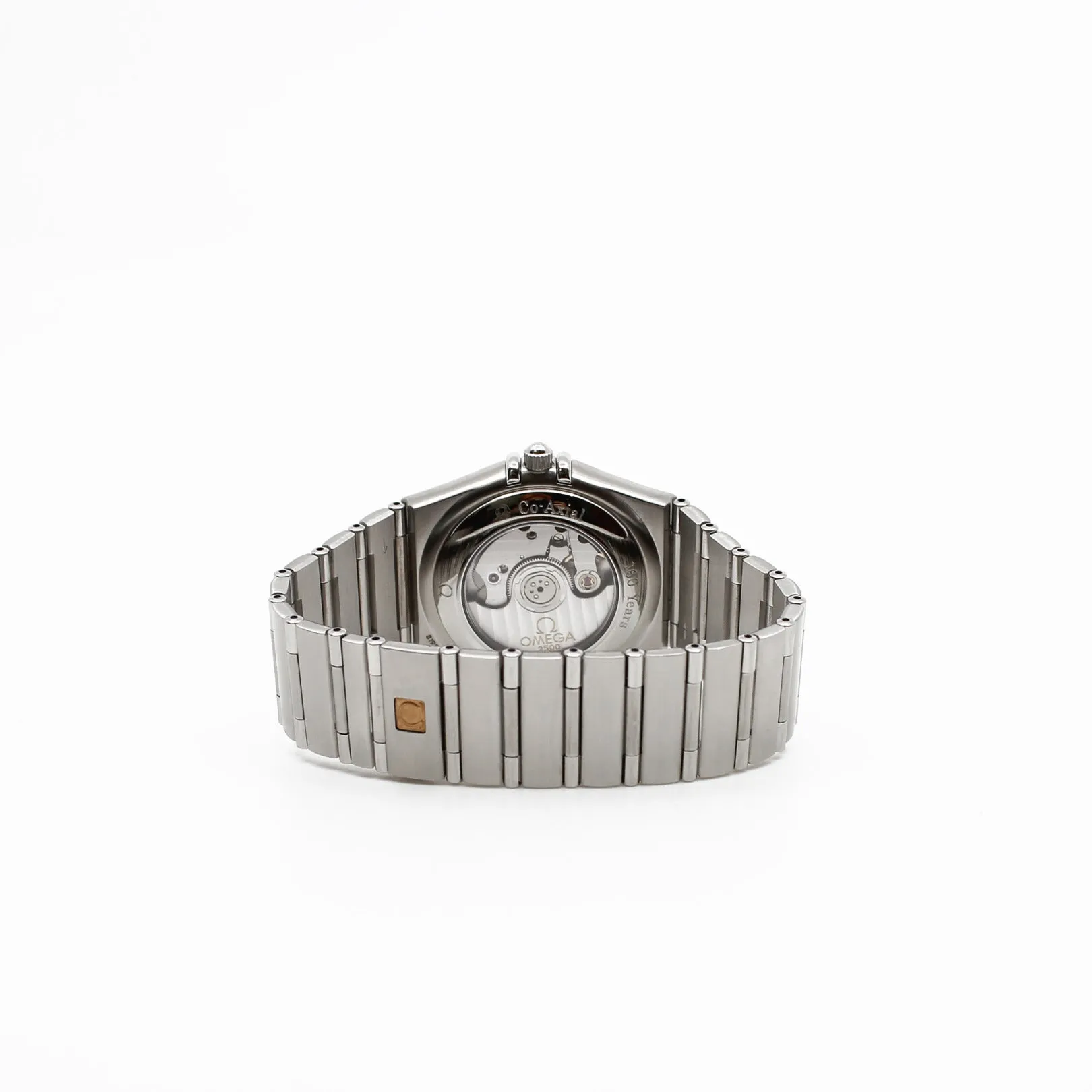 36mm constellation pearl dial diamond watch steel band #O1111O362052001