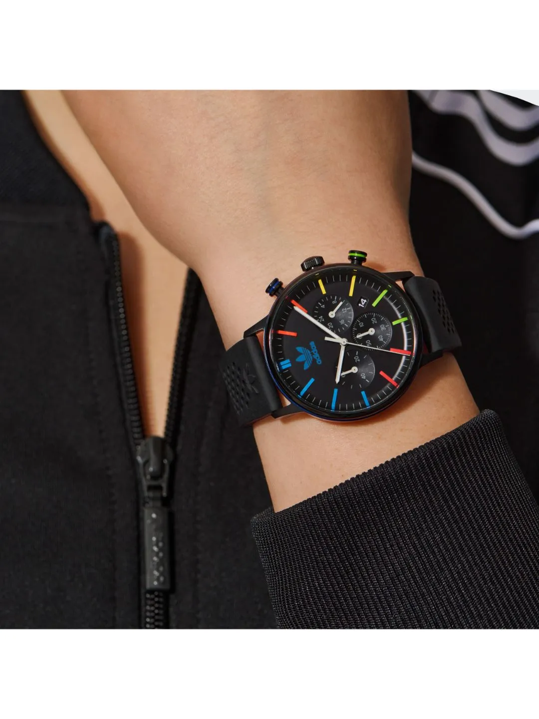 Adidas Originals Black Dial Unisex Watch - AOSY23021