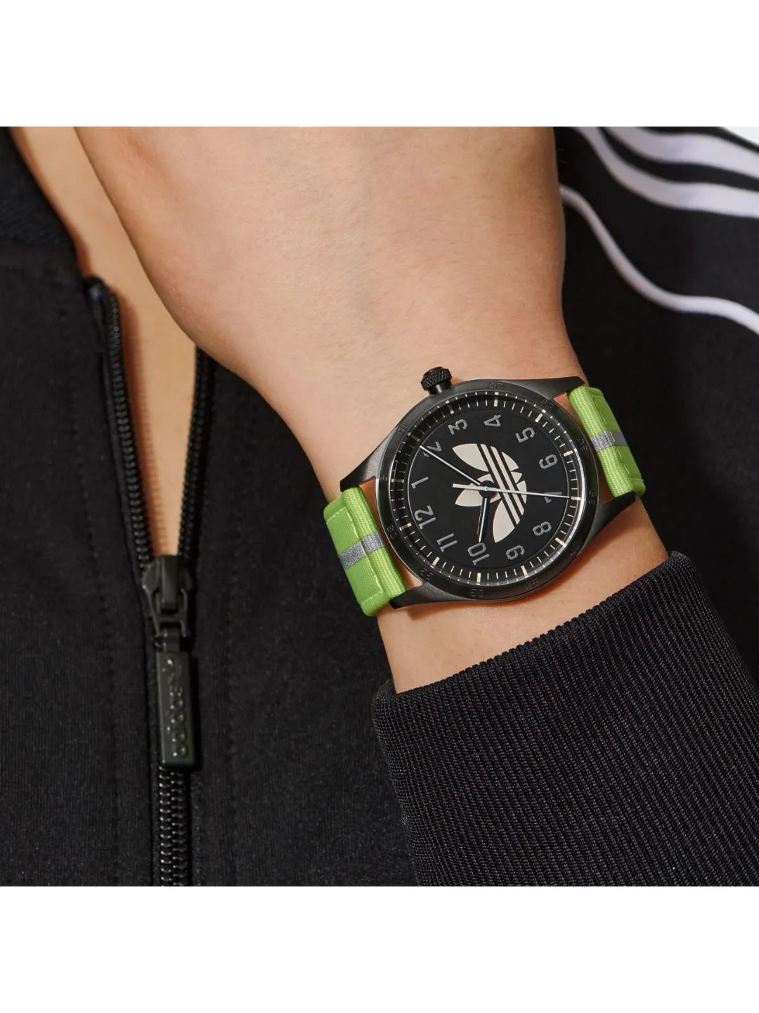 Adidas Originals Black Dial Unisex Watch - AOSY23040