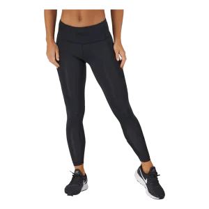 Aero Mid-rise Comp Tights Black/silver Reflective