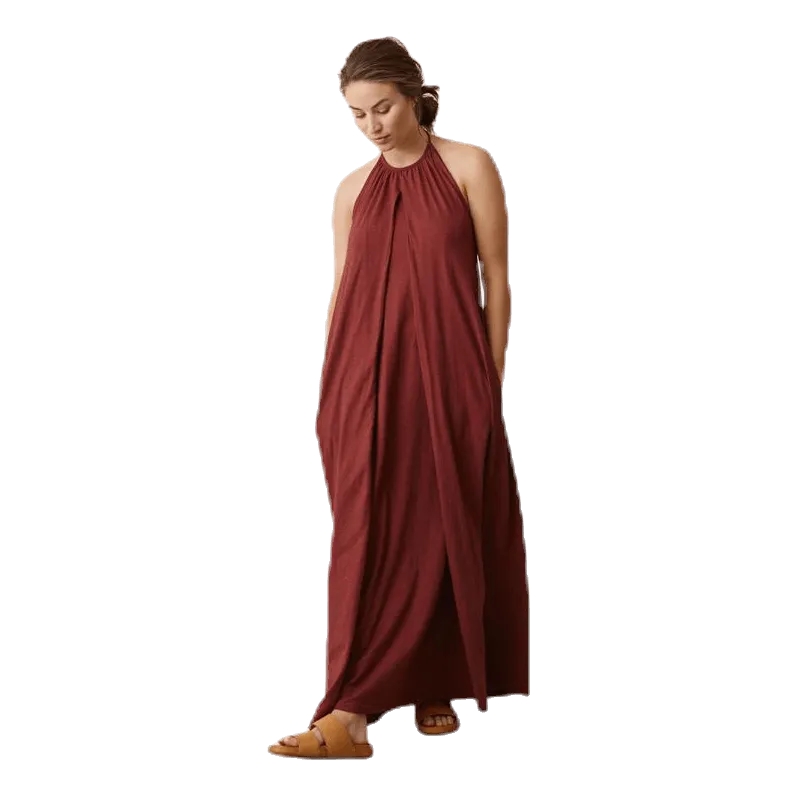 Air Halterneck Dress Red