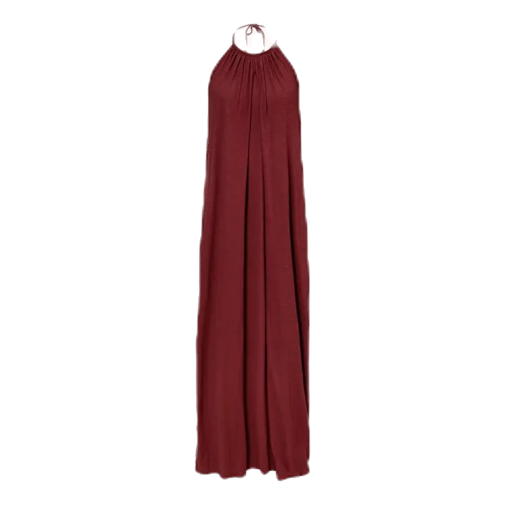 Air Halterneck Dress Red