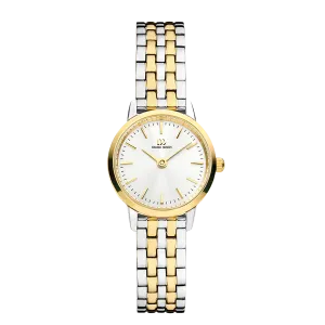 Akilia Mini Link Two-Tone Gold