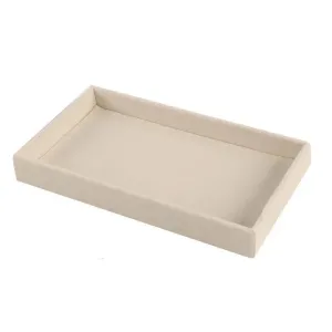 Anyhouz Jewelry Storage Beige Design B Display Tray Drawer Storage Jewellery Holder For Ring Earrings Necklace Bracelet
