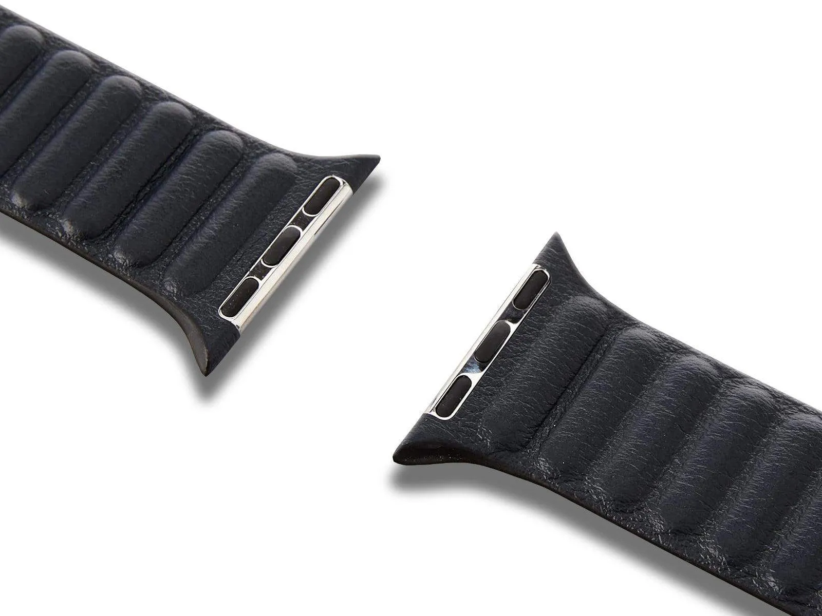 Apple Watch Strap 41mm Leather Link M/L Midnight