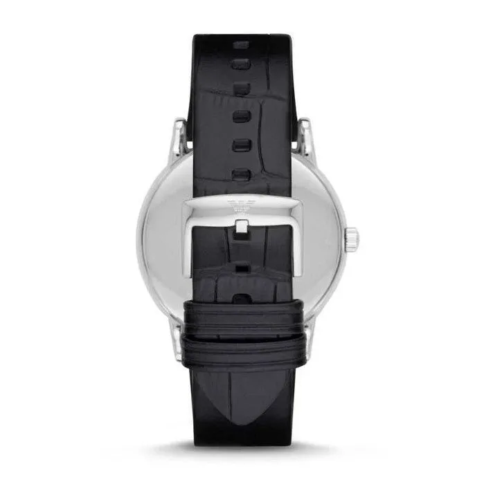 ARMANI Black and Silver Watch AR2500