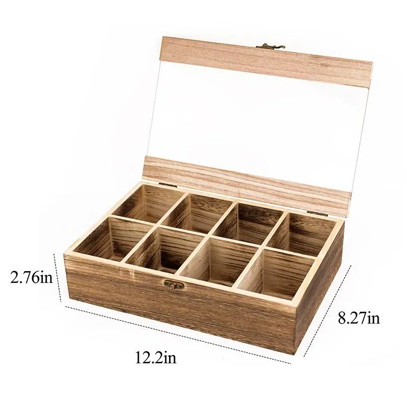 Armano Wooden Boho Watch Box Organizer 4-8 Slots