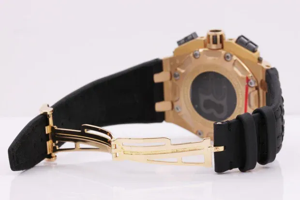Audemars Piguet Royal Oak Offshore Rubens Barrichello 18K Rose Gold & Ceramic Man's Watch