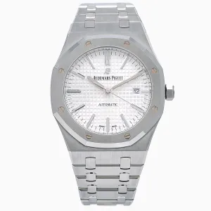 Audemars Piguet Royal Oak Self Winding 15400ST 41MM Silver Dial With Stainless Steel Bracelet
