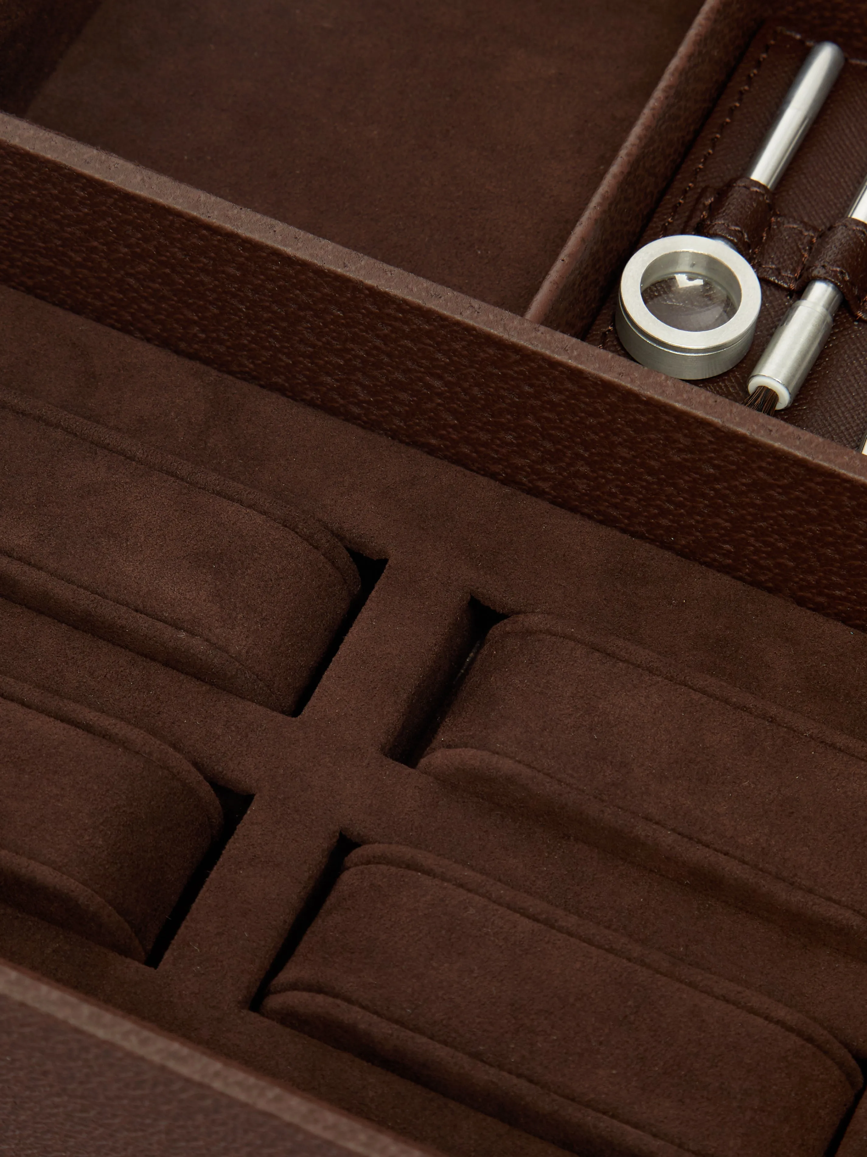 Bamboo Leather Jewellery Box