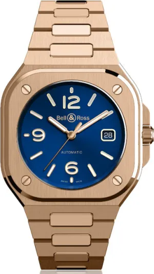 Bell & Ross BR 05 Blue Gold