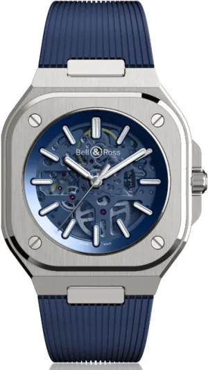 Bell & Ross Watch BR 05 Skeleton Blue Limited Edition D