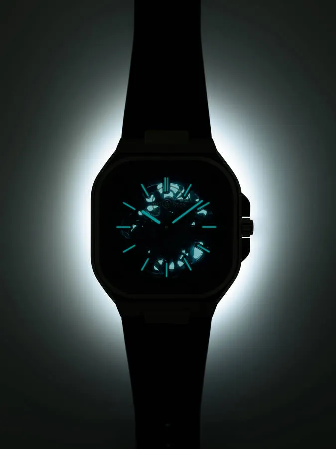 Bell & Ross Watch BR 05 Skeleton Blue Limited Edition D