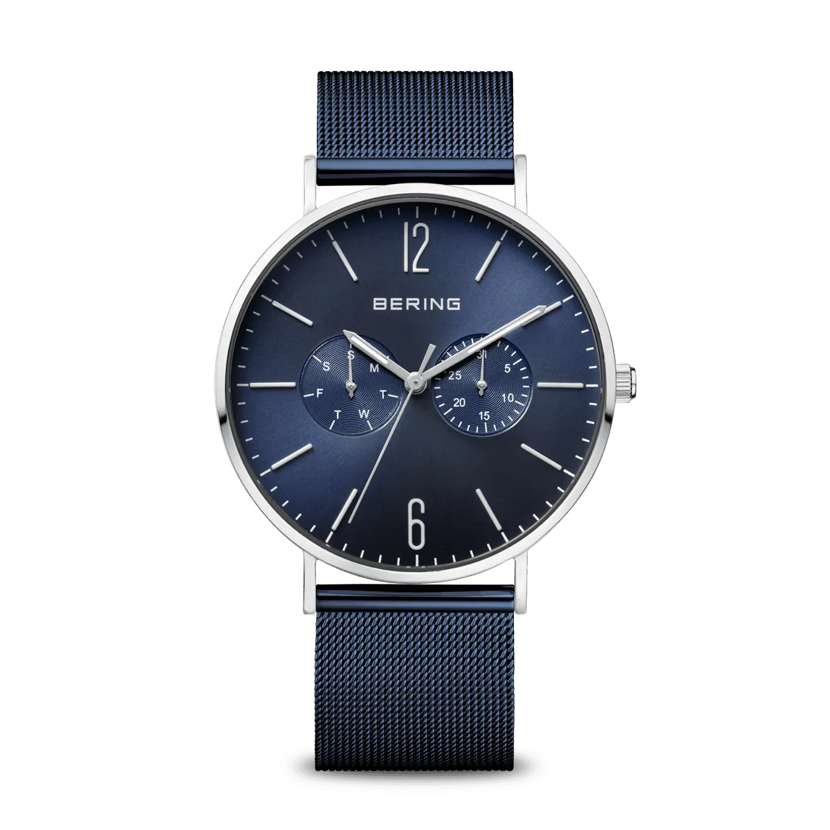 Bering Gents Blue Chronograph Watch