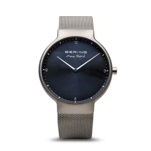 Bering - Max René / Brushed Grey | Silver Mesh (40mm) / 15540-077