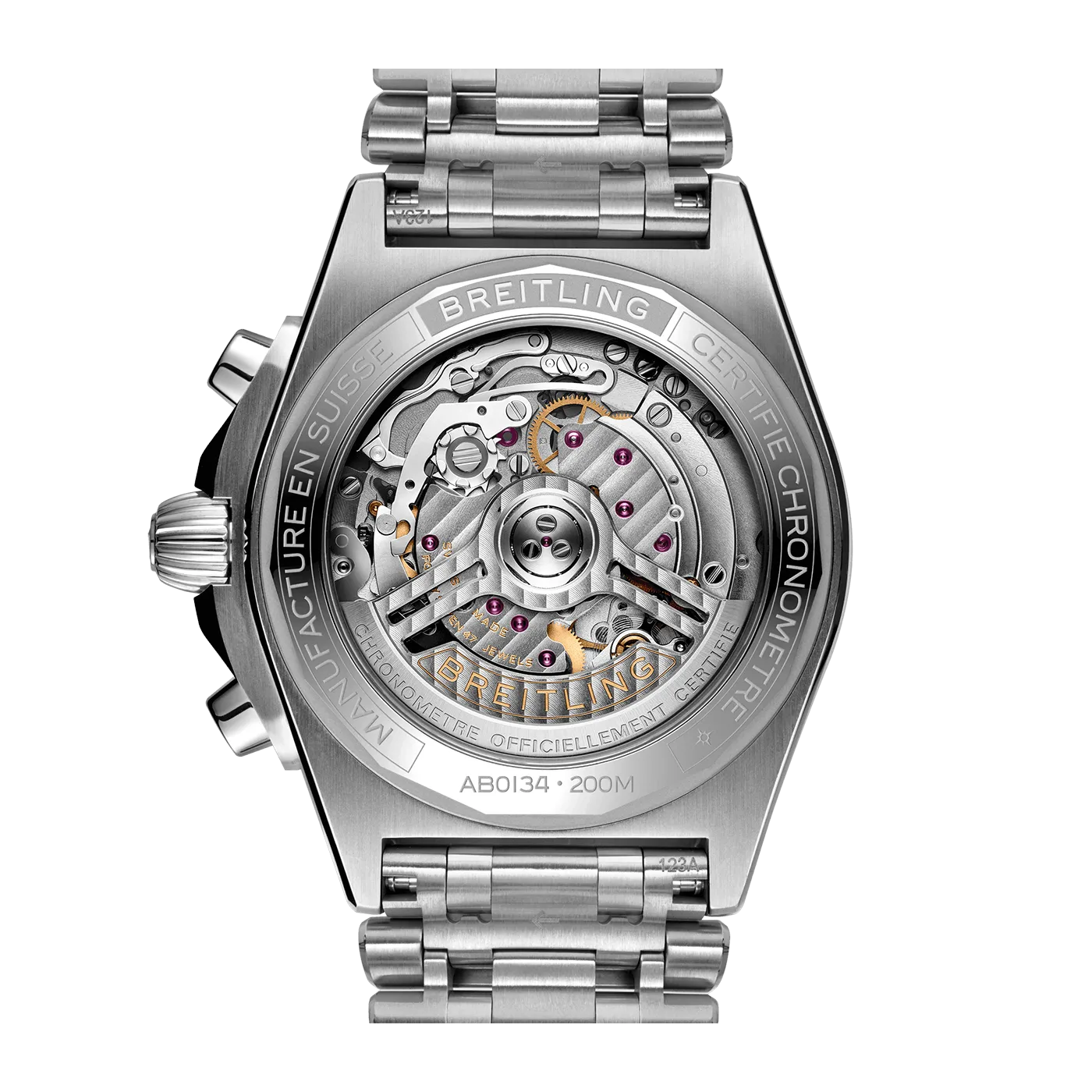 Breitling Chronomat B01 Chronograph 42 Watch with Stainless Steel Bracelet