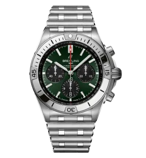 Breitling Chronomat B01 Chronograph 42 Watch with Stainless Steel Bracelet
