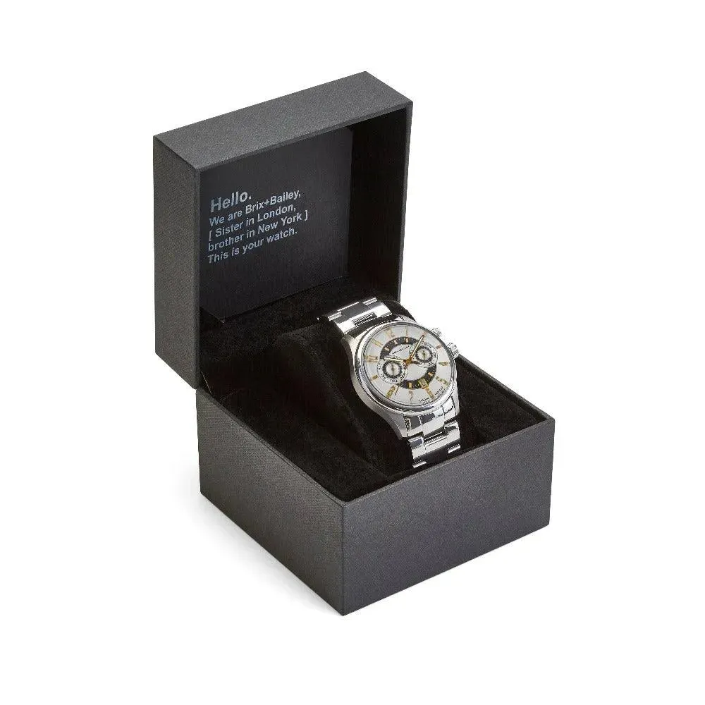 Brix   Bailey Chronograph Automatic Watch Form 5