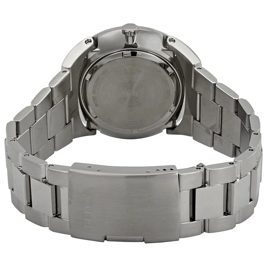 Bulova Classic Blue Dial Stainless Steel Men's Watch 96B220