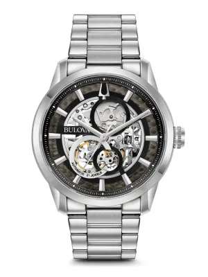 Bulova Classic Skeleton Automatic Watch 96A208