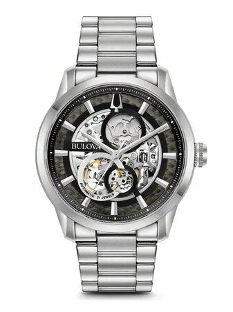 Bulova Classic Skeleton Automatic Watch 96A208