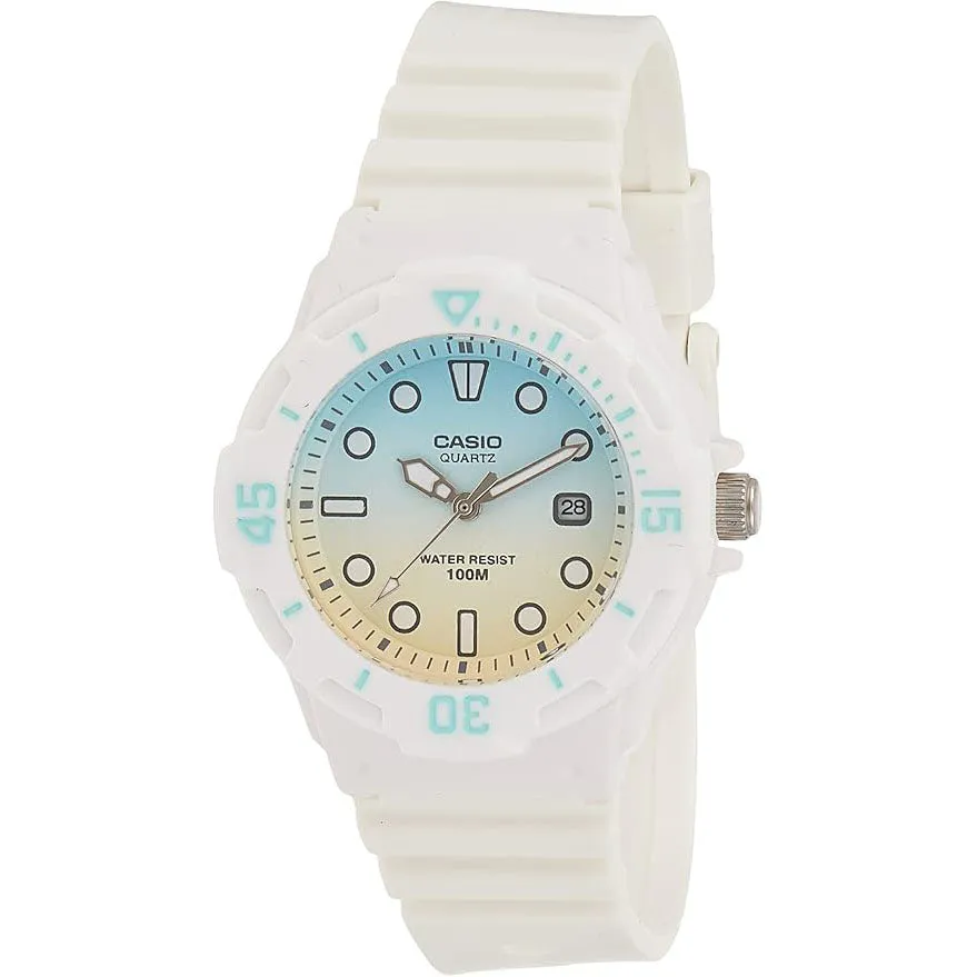 Casio LRW-200H-2E2VDR Women's Watch with Dial and Resin Band