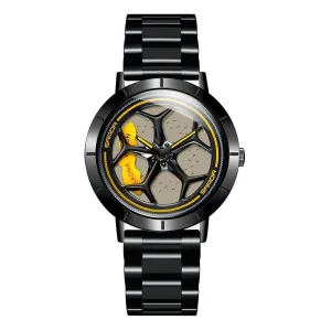 Casual Waterproof Analog Watch Of Rotating Roulette Dial For Men / Quartz Accessories