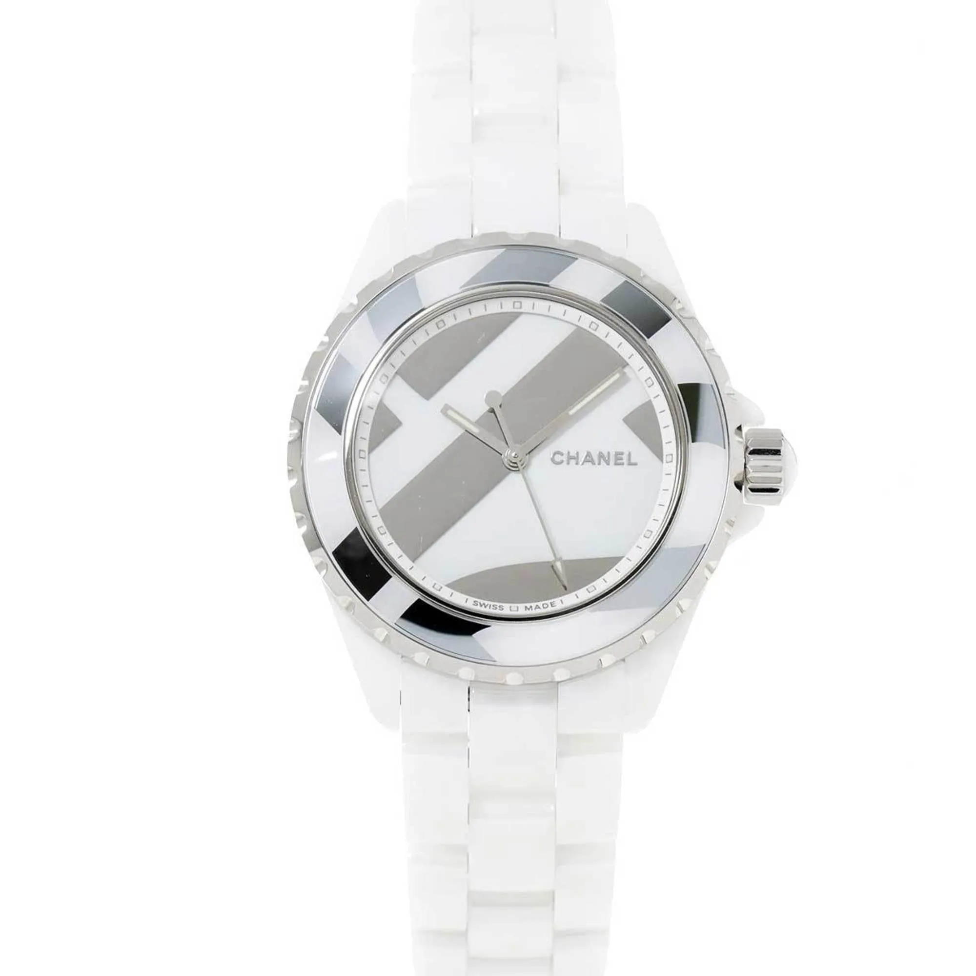Chanel J12 Untitled 38mm H5582 World Limited 1200 pieces Men's Watch White Ceramic Automatic