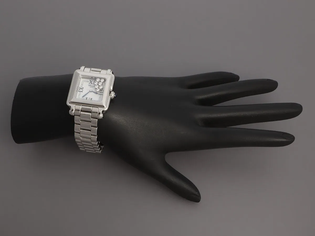 Chopard Stainless Steel Happy Diamonds Sport Watch 27mm