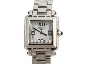 Chopard Stainless Steel Happy Diamonds Sport Watch 27mm