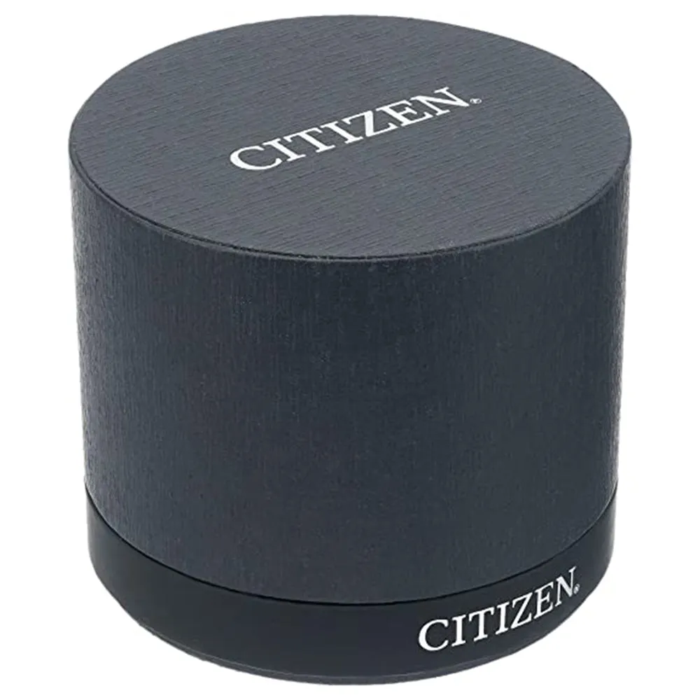Citizen Womens Chandler Mother of Pearl Dial Gold Band Stainless Steel Watch - EW2522-51D