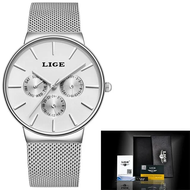 Classic Women Rose Gold Top Brand Luxury Laides Dress Business Fashion Casual Waterproof Watches