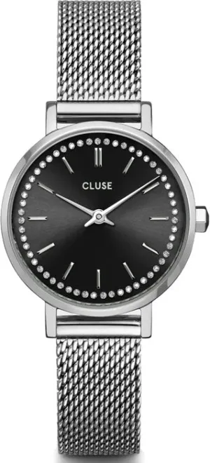 Cluse Boho Chic Petite Crystals Mesh Black