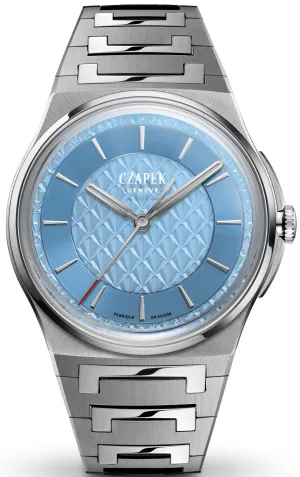 Czapek Antarctique S Sashiko Azure Limited Edition