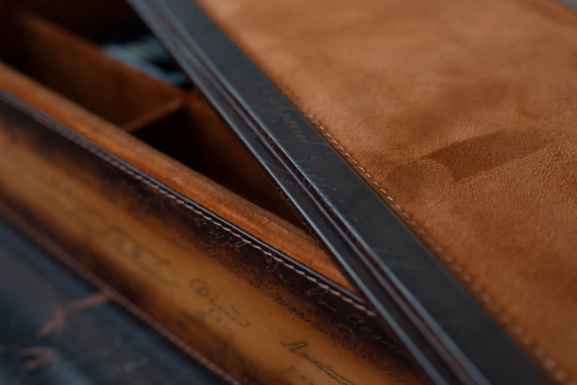 Daily Routines Tray - Parchment Patina Light Tan