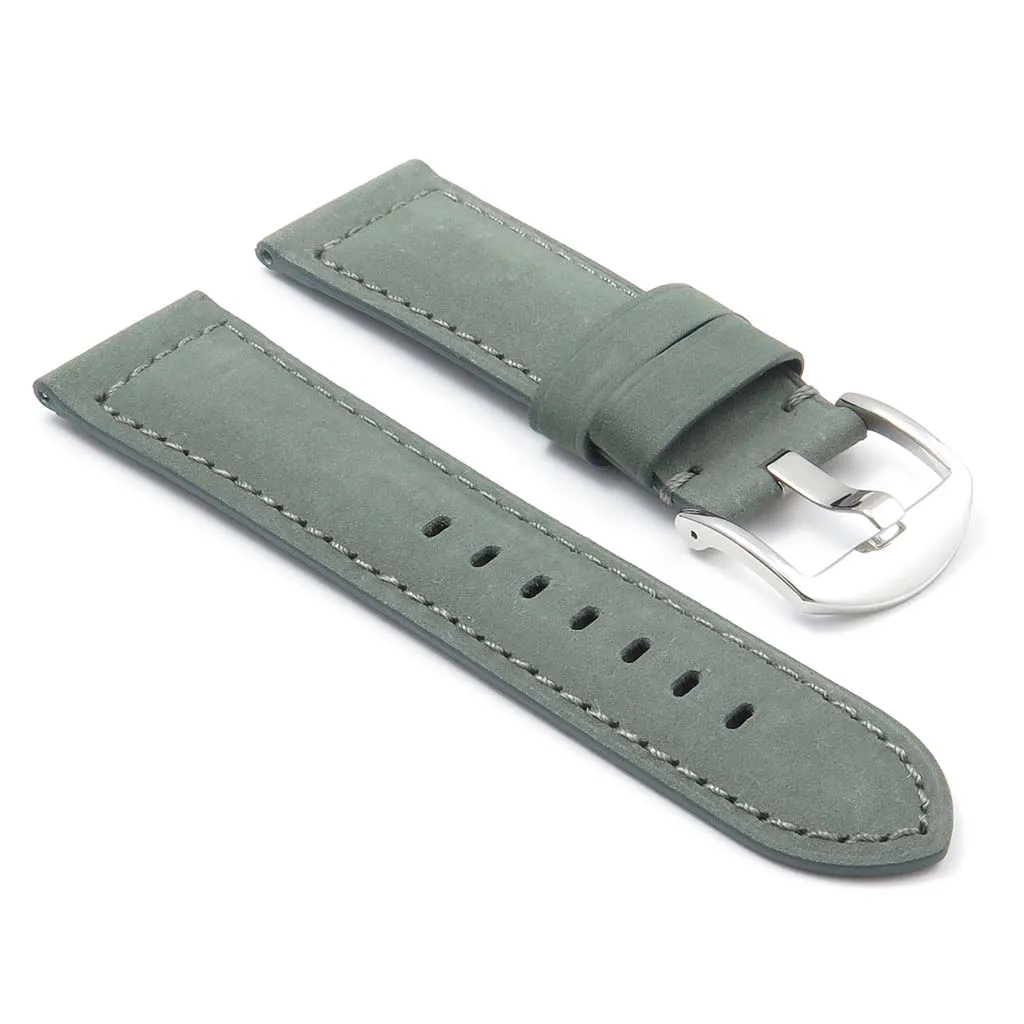 DASSARI Heritage Padded Italian Leather Strap