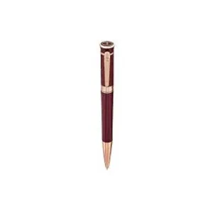 Davidoff Zino Ballpoint Rose Gold-Red Plated Pen