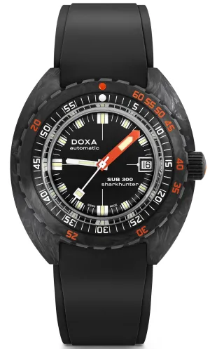 DOX Watch SUB 3 Carbon COSC Sharkhunter Rubber