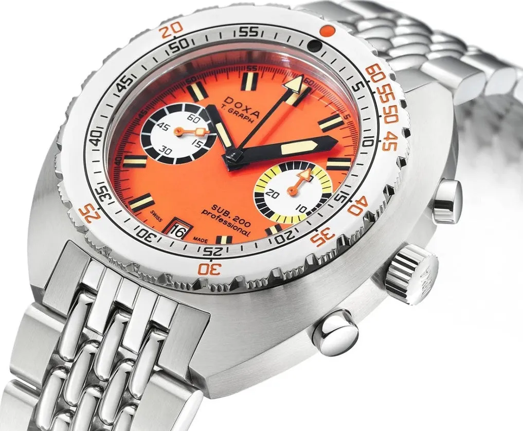 Doxa SUB 200 T.GRAPH Professional Limited Edition Bracelet