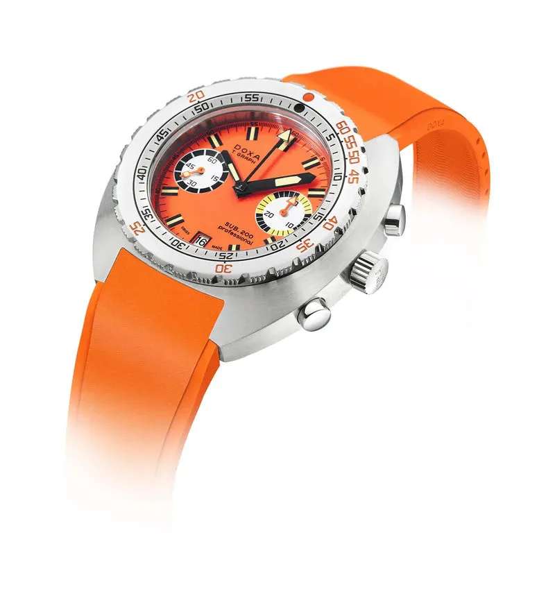 DOXA Sub 200 T.Graph Professional Rubber - 805.10.351.10