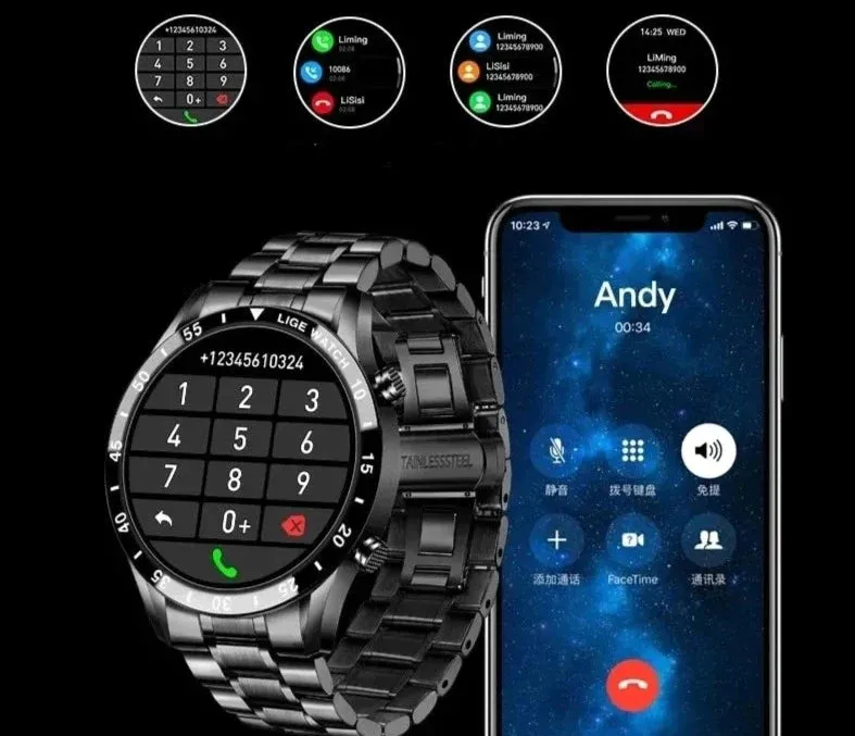 Elegant sport smart klocka