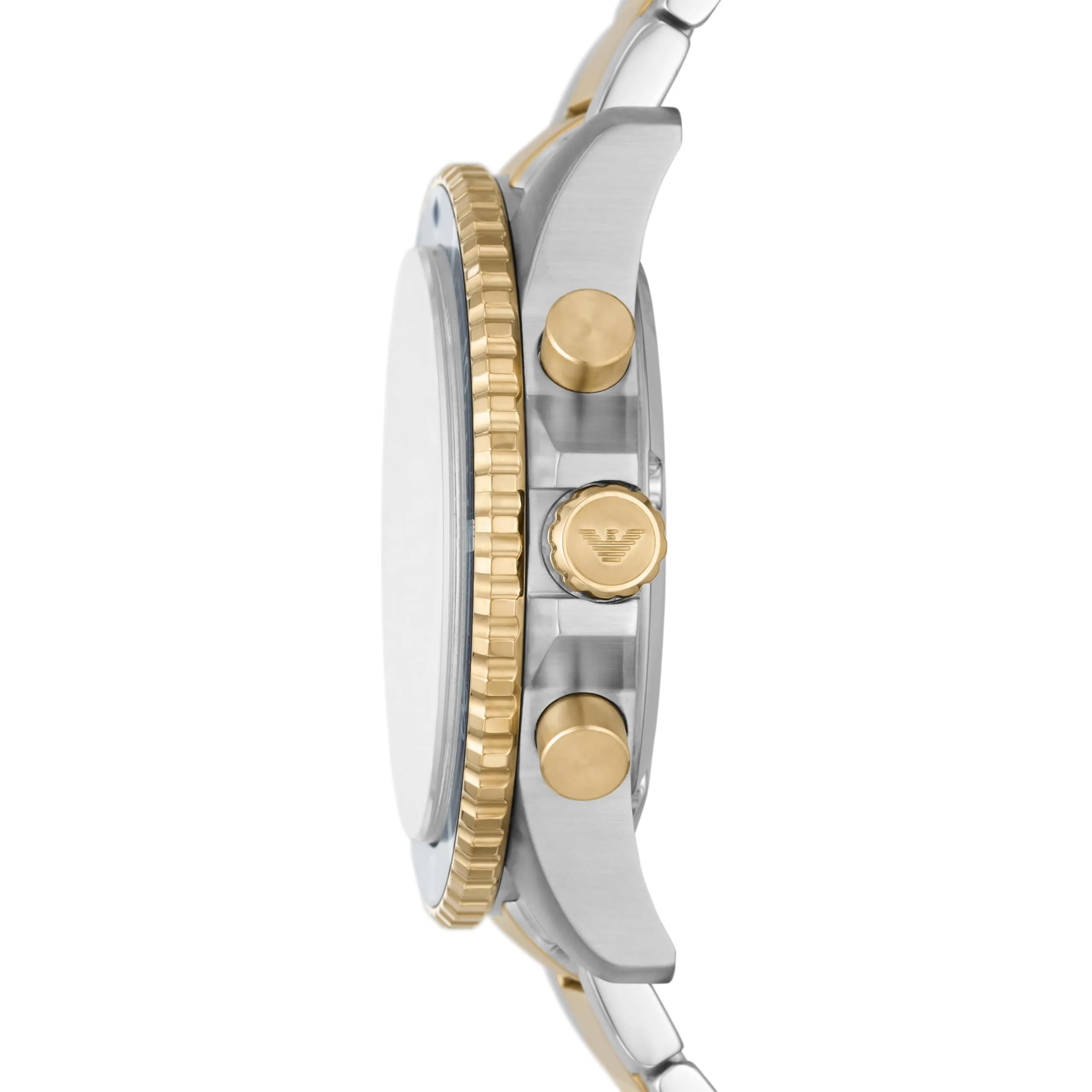 Emporio Armani Analog Blue Dial Men's Watch-AR11362 Stainless Steel, Multicolor Strap